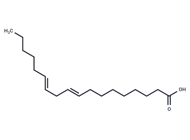 Linolelaidic acid Chemical Structure