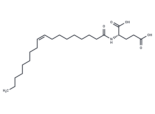 Oleoyl glutamic acid Chemical Structure