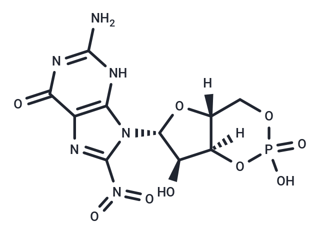8-Nitro-cGMP Chemical Structure