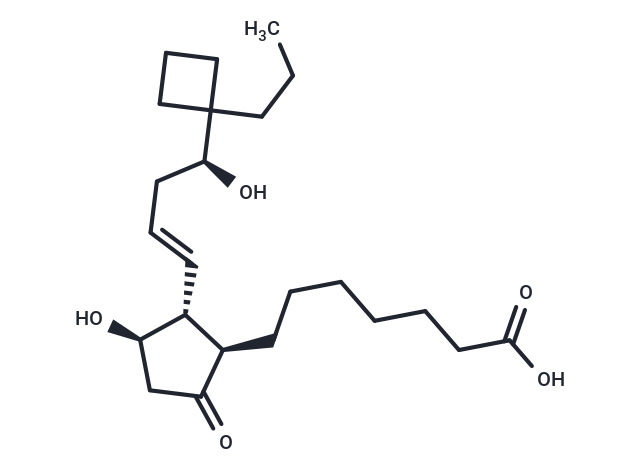 (S)-Butaprost free acid Chemical Structure