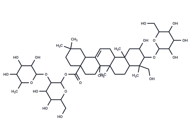 Polygalasaponin LII Chemical Structure