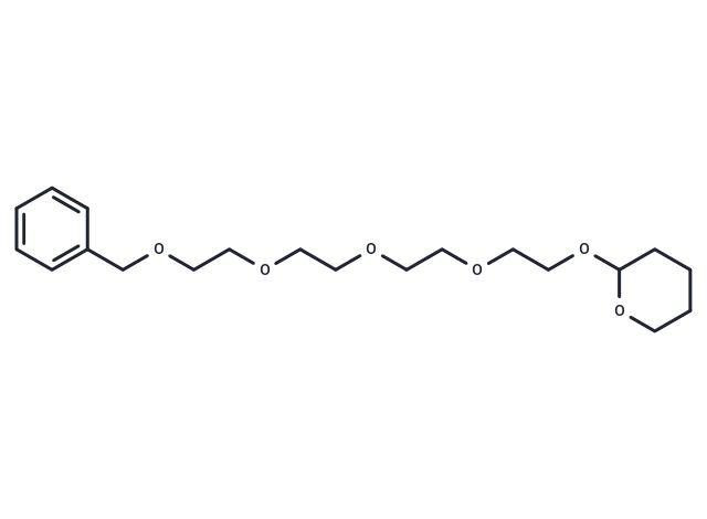 Benzyl-PEG4-THP Chemical Structure