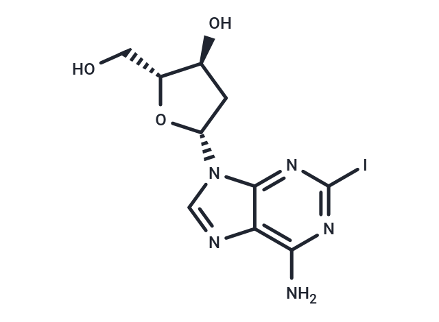 2-Iodo-2’-deoxyadenosine Chemical Structure