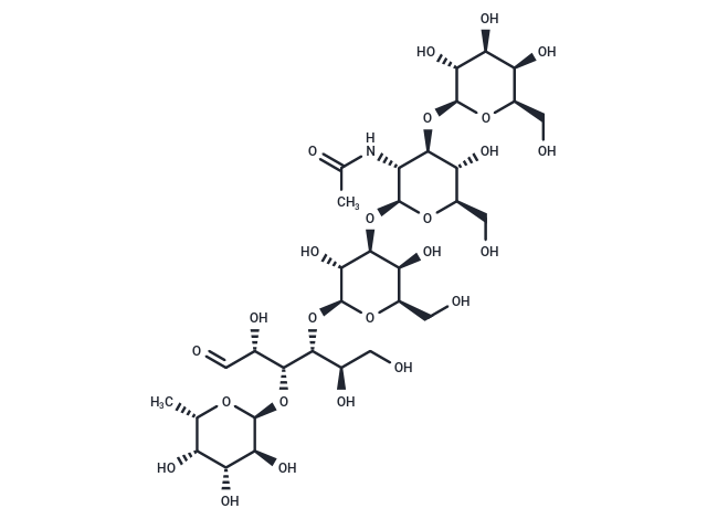 Lacto-N-fucopentaose V Chemical Structure