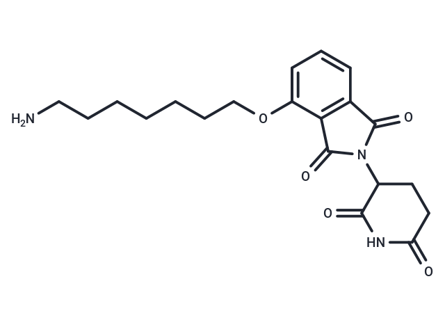 Thalidomide-O-C7-NH2 Chemical Structure