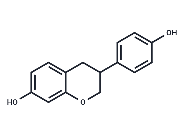 (±)-Equol Chemical Structure