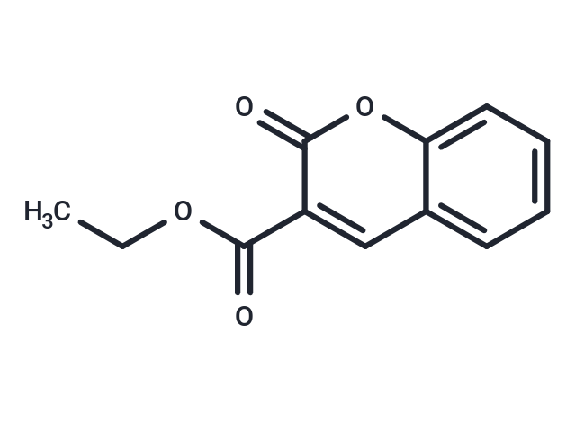 Ethyl 3-coumarincarboxylate Chemical Structure