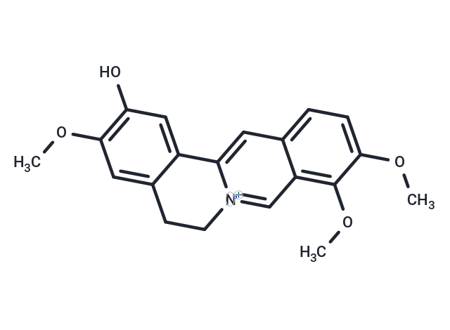 Columbamine Chemical Structure