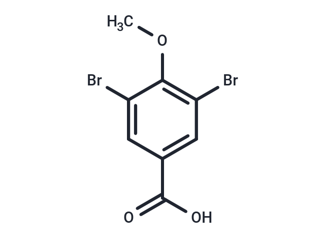 TargetMol Chemical Structure 3,5-Dibromo-4-methoxybenzoic acid