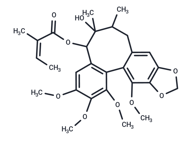 Angeloylgomisin P Chemical Structure