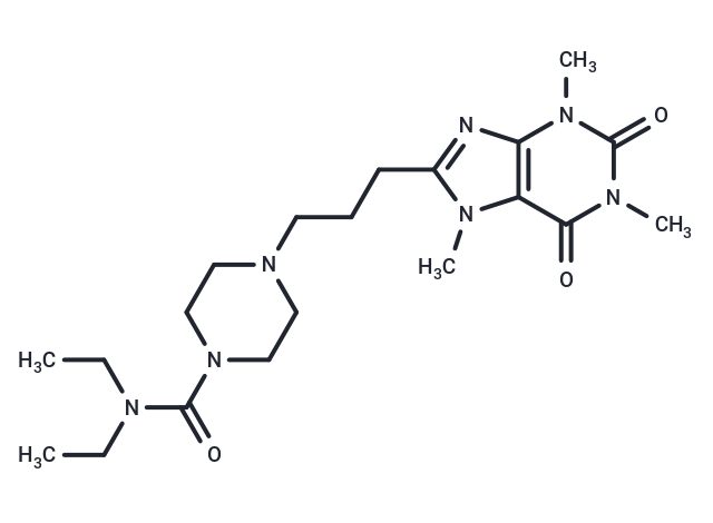 Stacofylline Chemical Structure