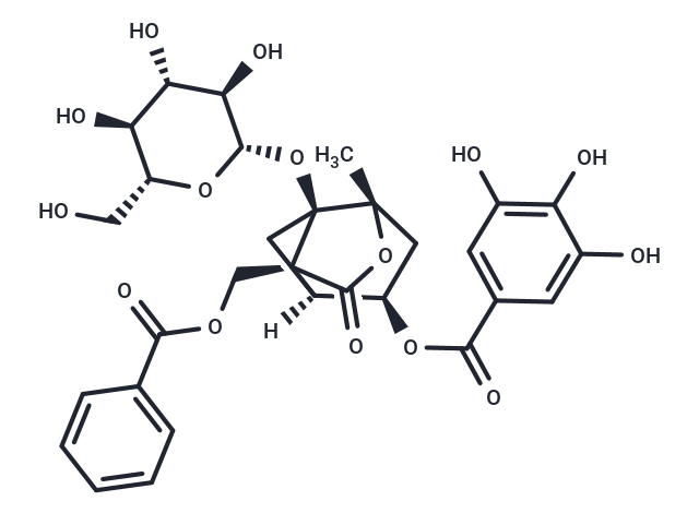 4-O-Galloylalbiflorin Chemical Structure