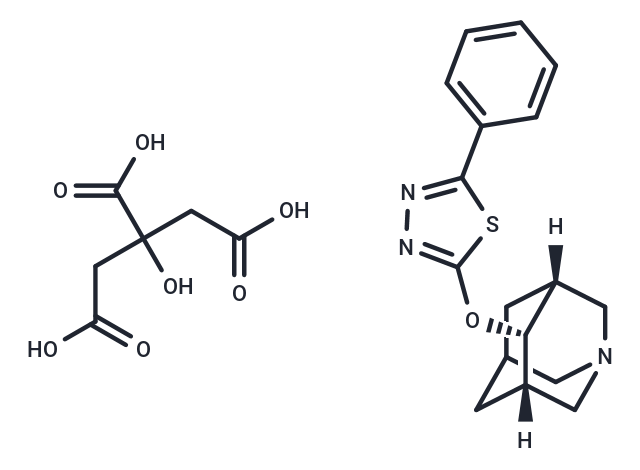 Nelonicline citrate Chemical Structure