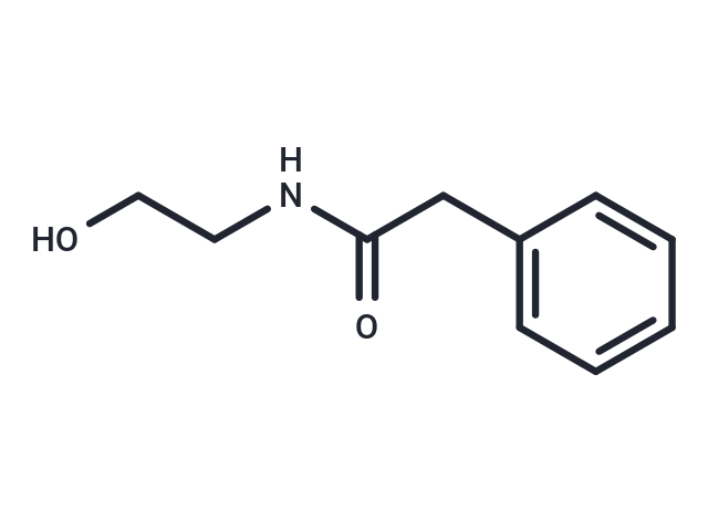 N-(2-Hydroxyethyl)-2-phenylacetamide Chemical Structure