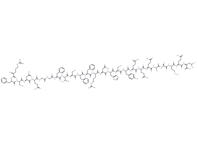 MOG (89-113), human Chemical Structure