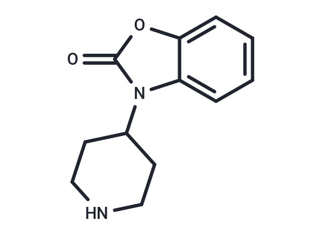 3-(4-Piperidinyl)-1,3-benzoxazol-2(3H)-one Chemical Structure