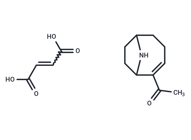 (±)-Anatoxin A fumarate Chemical Structure