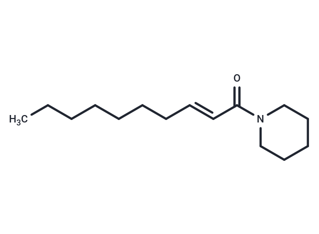 2E-Decenoylpiperidide Chemical Structure