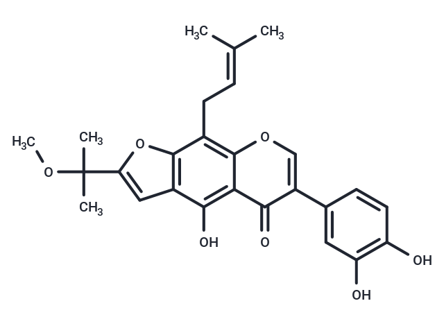 Derrisisoflavone H Chemical Structure