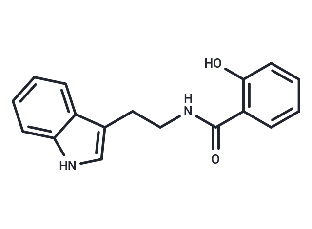 N-Salicyloyltryptamine Chemical Structure