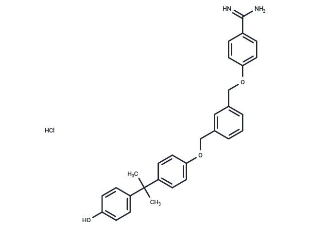 BIIL-260 hydrochloride Chemical Structure