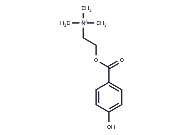 4-Hydroxybenzoyl choline Chemical Structure