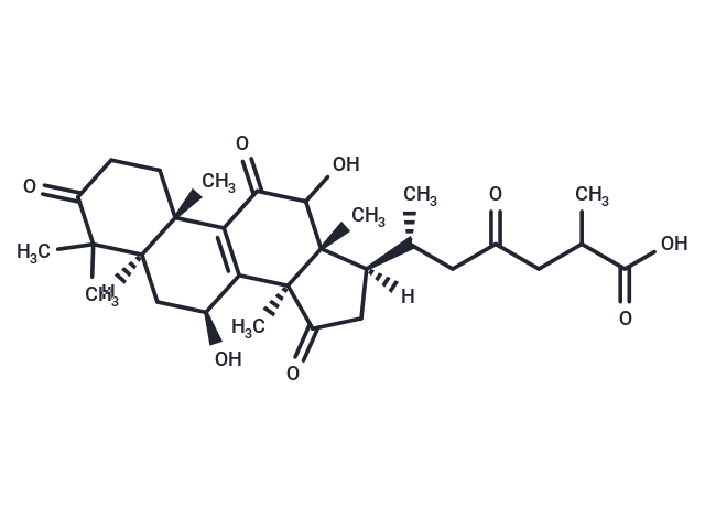 12-Hydroxyganoderic acid D Chemical Structure