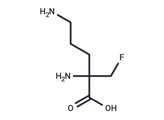 2-Fluoromethylornithine Chemical Structure