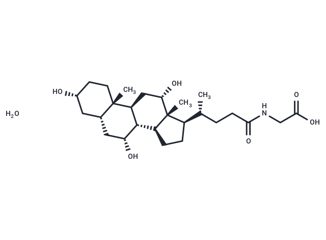 Glycocholic acid hydrate Chemical Structure