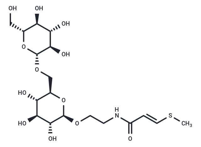 Entadamide A 2'-O-(6''-O-β-D-glucopyranosyl)-β-D-glucopyranoside Chemical Structure