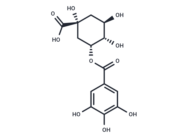 5-Galloylquinic acid Chemical Structure