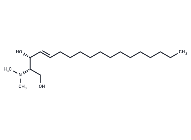 N,N-Dimethylsphingosine Chemical Structure