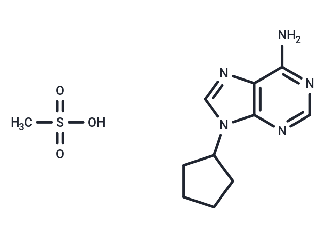 9-CP-Ade Mesylate Chemical Structure