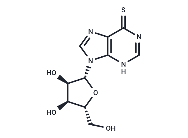6-​Thioinosine Chemical Structure