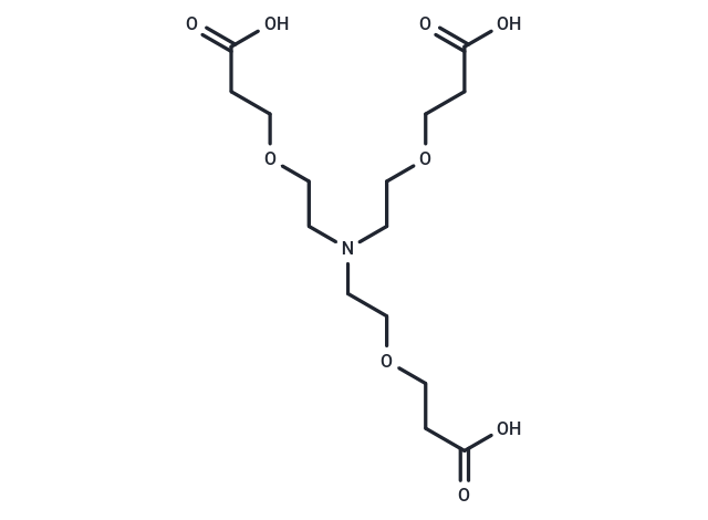 Tri-(PEG1-C2-acid) Chemical Structure