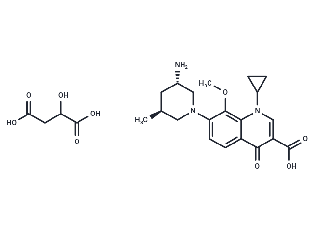 Nemonoxacin Malate Chemical Structure