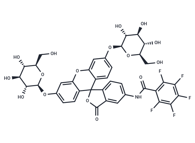PFB-FDGlu Chemical Structure
