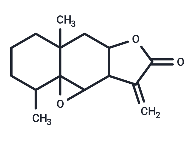 Epoxyalantolactone Chemical Structure