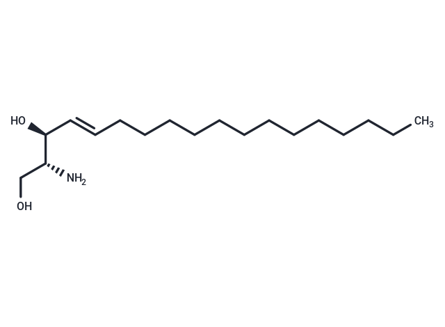Erythro-sphingosine, (+)- Chemical Structure