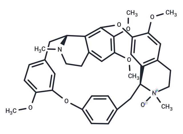 Isotetrandrine N-2'-oxide Chemical Structure