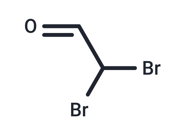 Dibromoacetaldehyde Chemical Structure