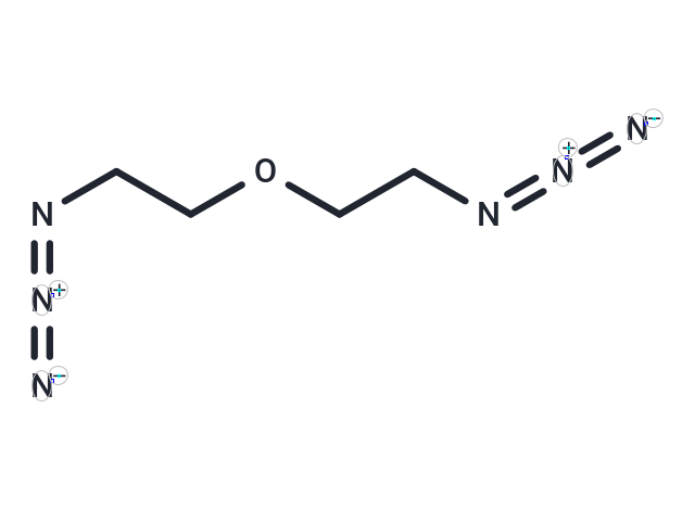 Azido-PEG1-azide Chemical Structure
