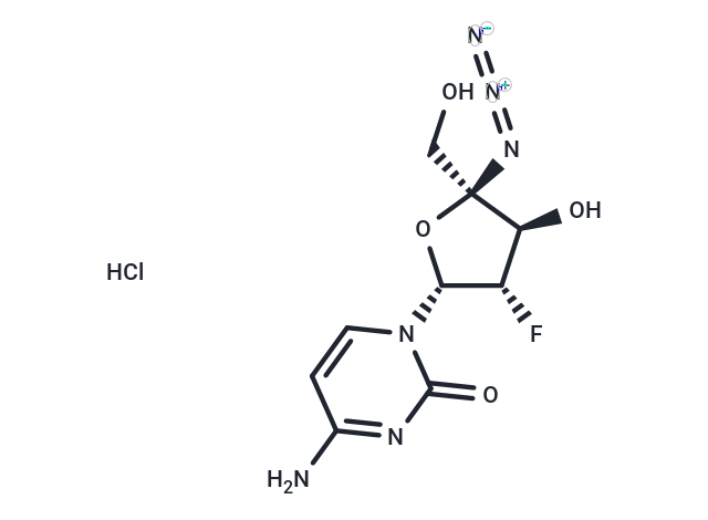Azvudine hydrochloride Chemical Structure