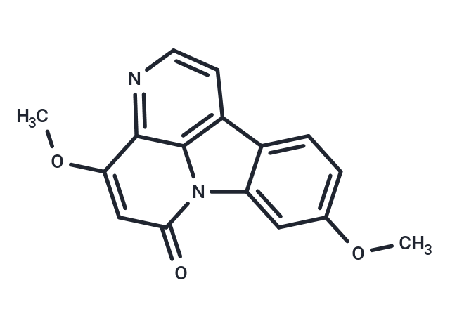 4,9-Dimethoxycanthin-6-one Chemical Structure