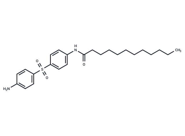 Monolauryldapsone Chemical Structure