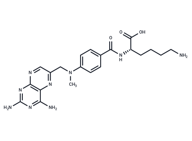 Lysine-methotrexate Chemical Structure