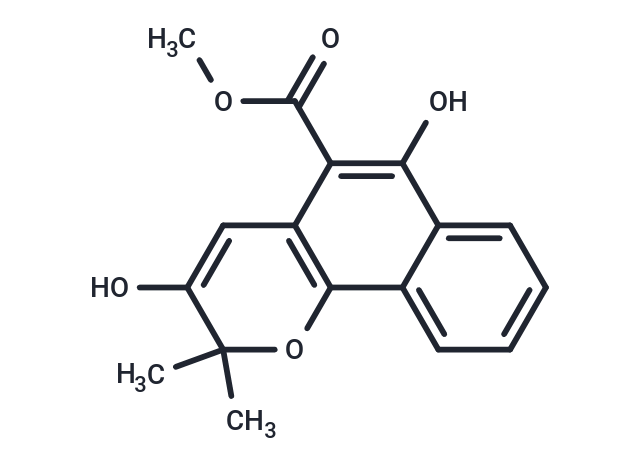 3-Hydroxymollugin Chemical Structure