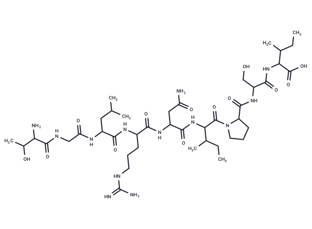 hemagglutinin (332-340) [Influenza A virus] Chemical Structure