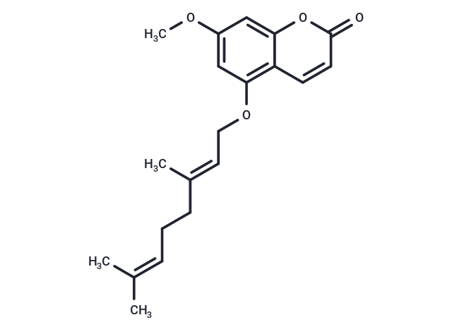 5-Geranoxy-7-methoxycoumarin Chemical Structure