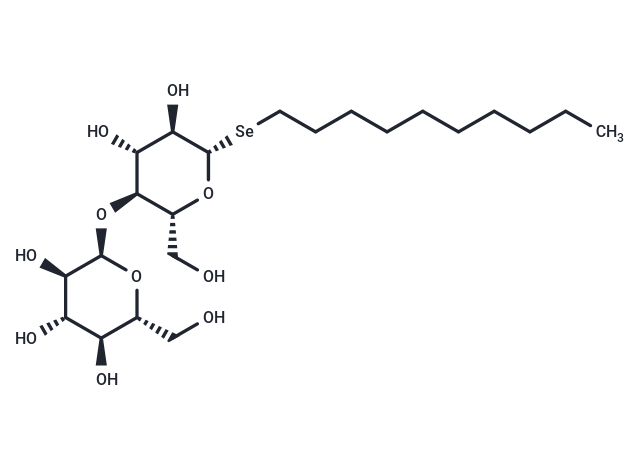 Decyl-β-D-Selenomaltoside Chemical Structure